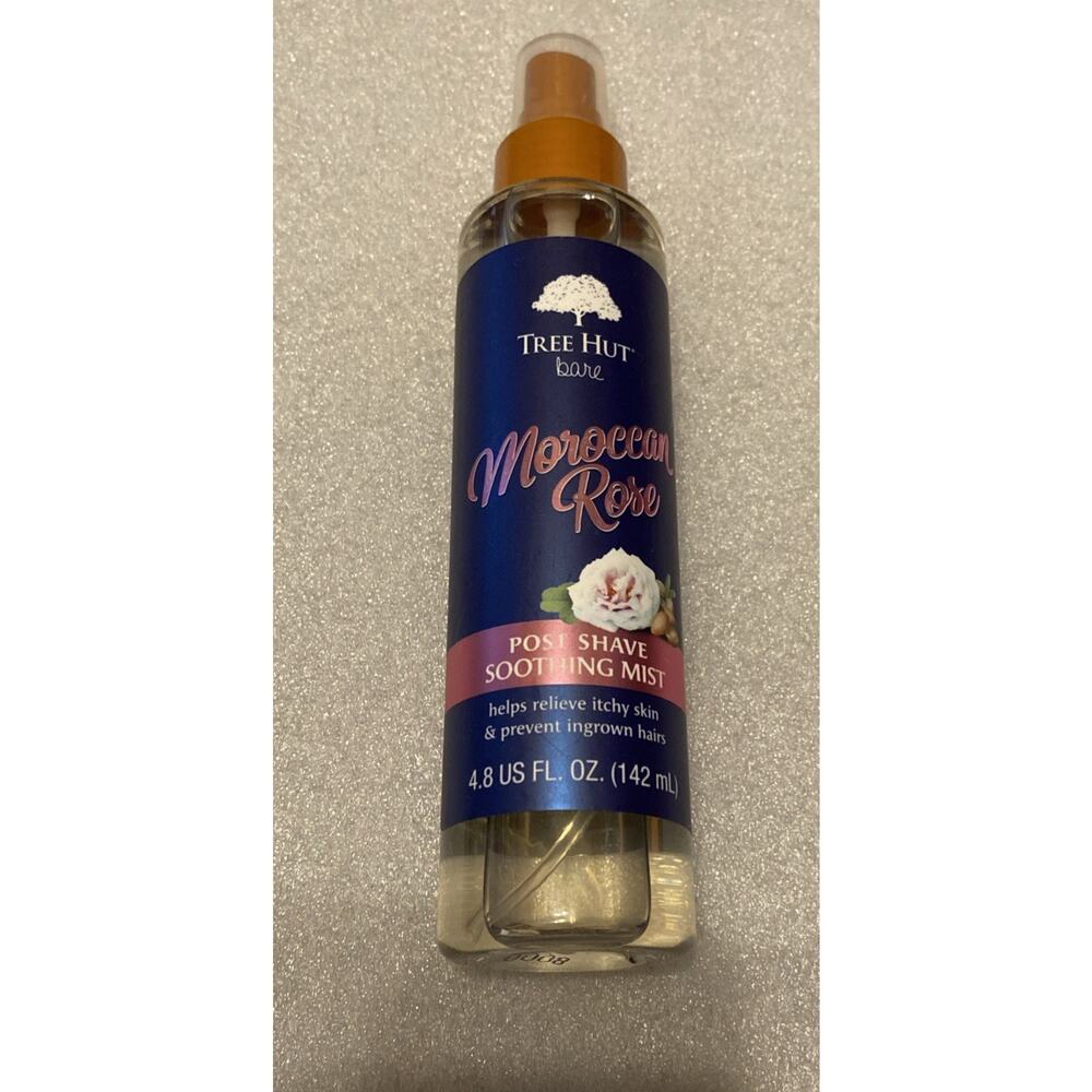 HTF New Tree Hut Bare Moroccan Rose Post Shave Soothing Mist 142ml / 4.8 oz